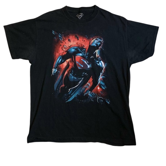 DC Comics Other - Superman XL Tshirt DC Comics Black and Red Short Sleeve Tee